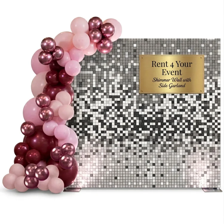 Shimmer Wall + Side Garland