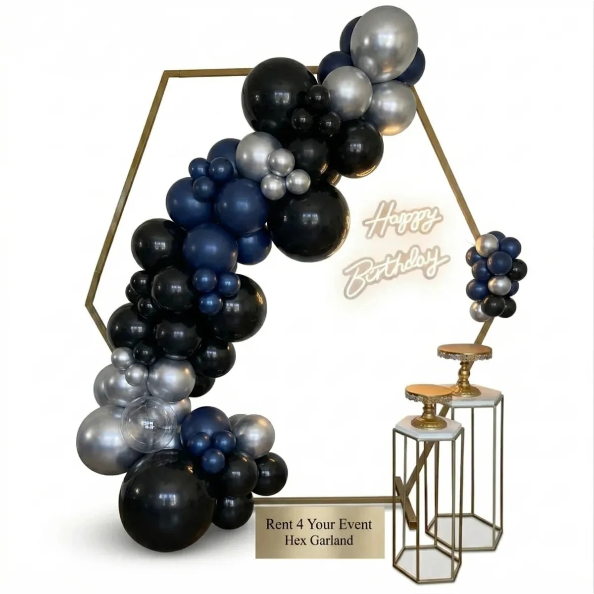 Hexagon Balloon Garland - Image 3