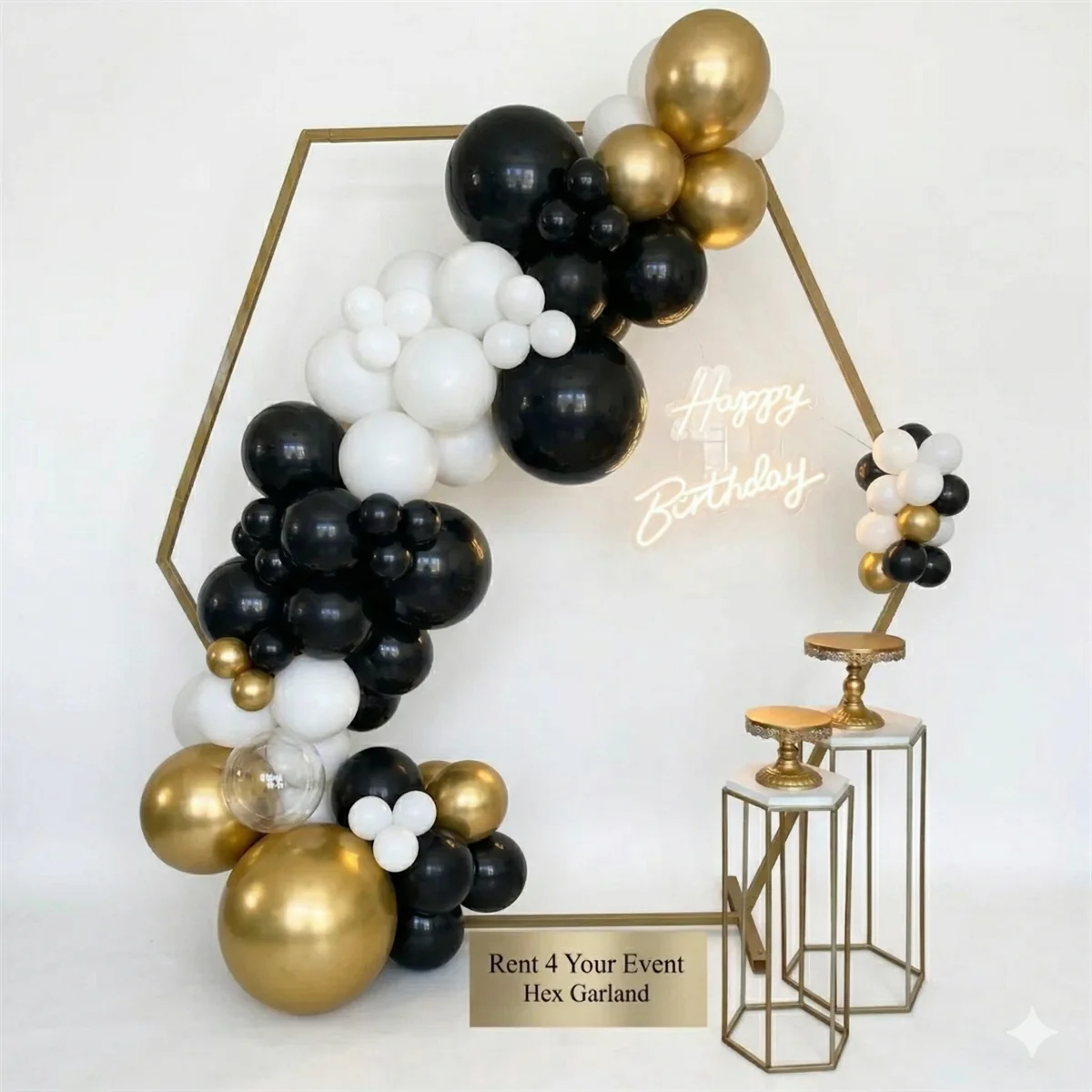 Hexagon Balloon Garland - Image 4