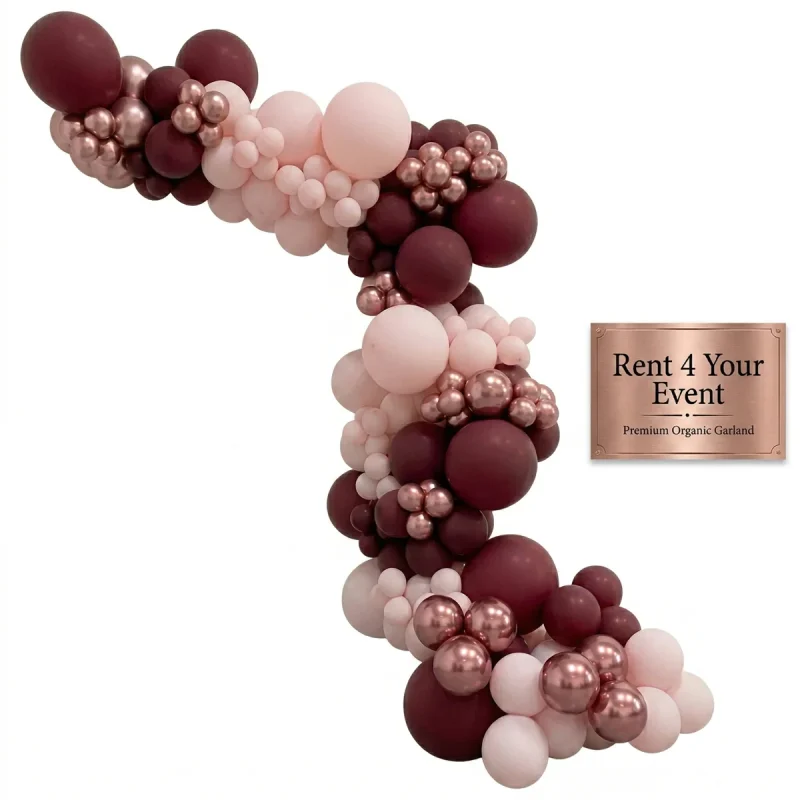 Premium organic balloon garland for events – Rent 4 Your Event
