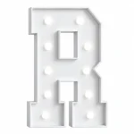 4FT light up marquee letter R rental