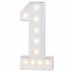 4FT light up marquee number 1 rental for birthday parties